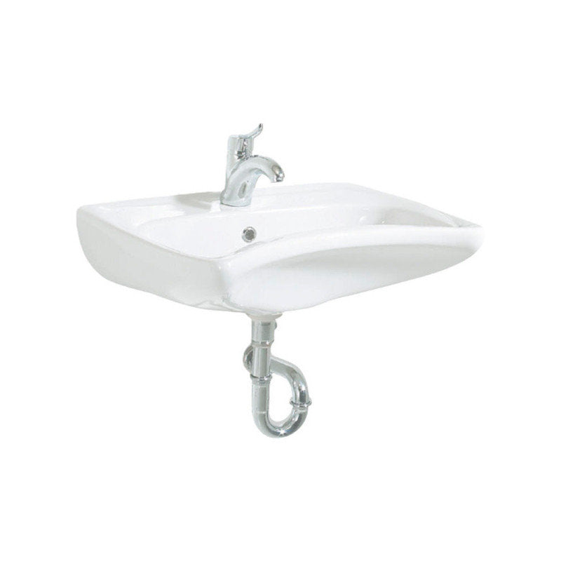 Behindertengerechtes Waschbecken Rollstuhl-Waschbecken barrierefrei Weiß