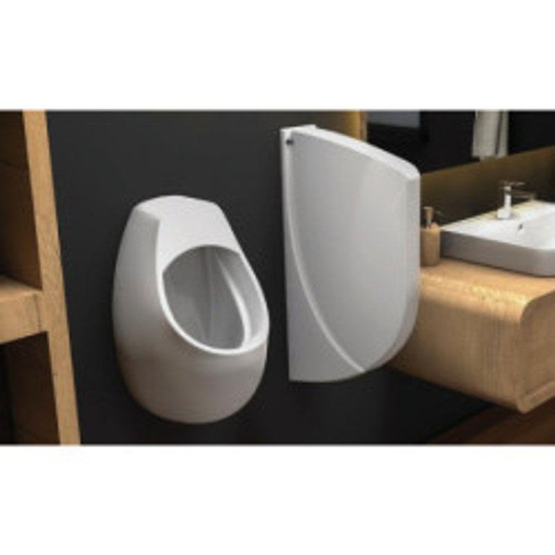 Spülrandlos Urinal Becken PISSOIR Urinalbecken Pinkelbecken Verdeckte Anschlüsse