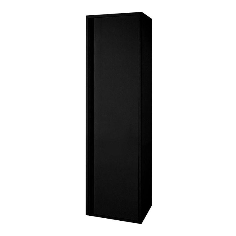 Hochschrank 40 x 40 x 160 cm Schwarz matt