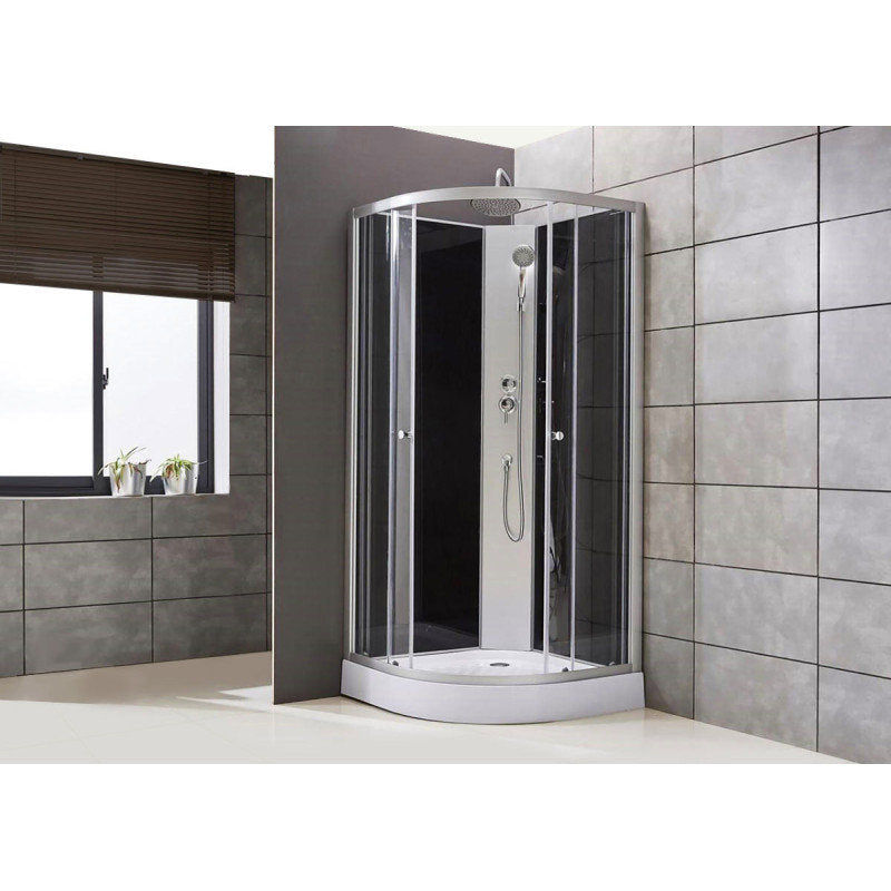 Komplettdusche 100x100 Fertigdusche Duschkabine Komplettkabine  Duschtempel NEU