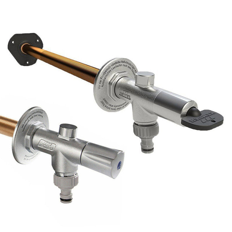 Frostsichere Außenarmatur, DN15 BI. f. Wandstärk