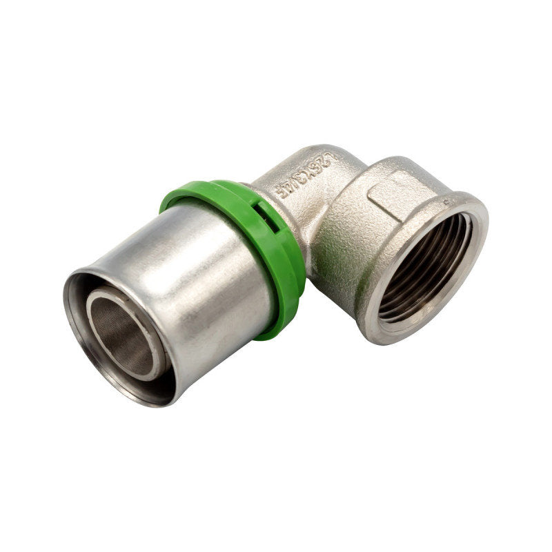 Pressfitting Winkel 90° mit IG 26 x 3/4F