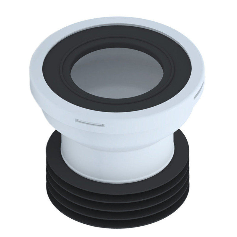 WC Anschlussstutzen Gerade Exzentrischer Anschluss Abfluss Versatz Stutzen DN110