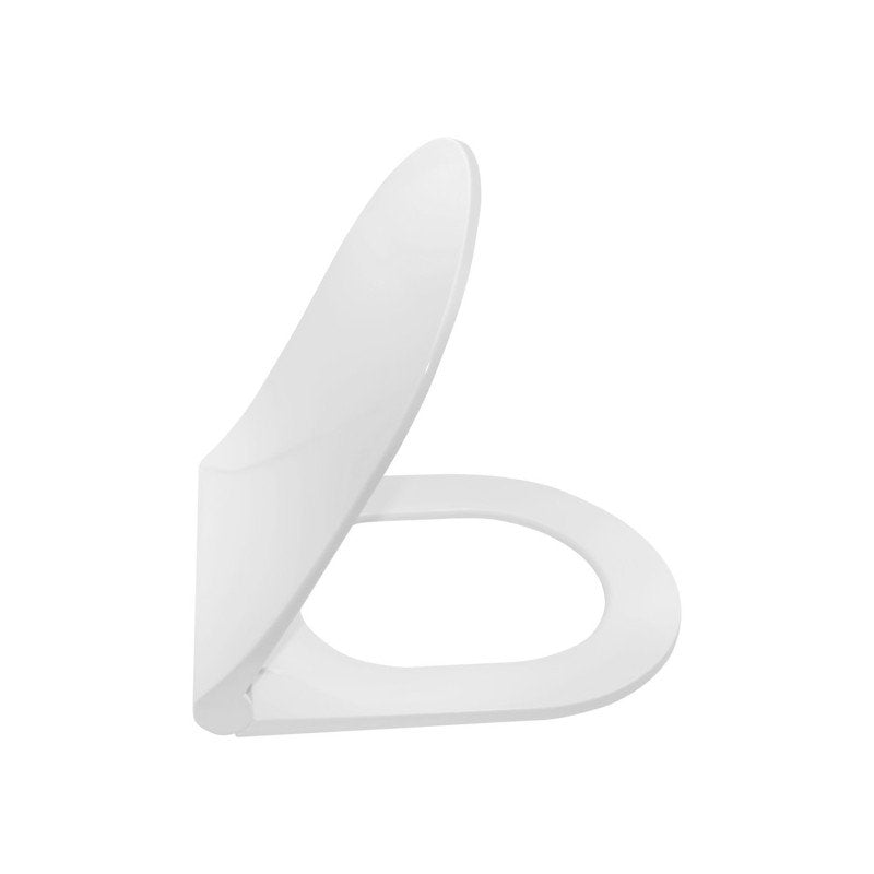 WC Sitz Absenkautomatik Softclose Dünn Toilettensitz Deckel Easy-Click Weiß