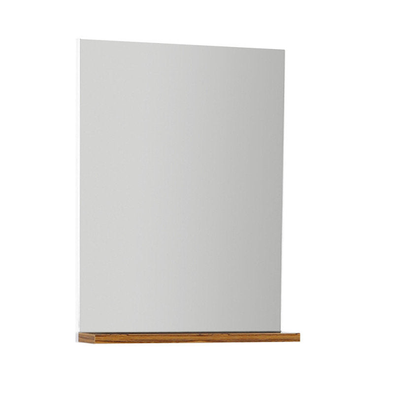Spiegel mit Ablage Braun (B x H x T) 440 x 545 x 82 mm