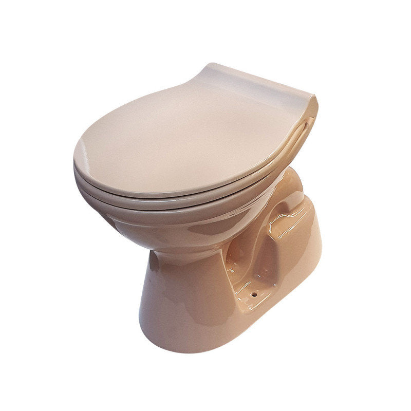 Stand WC Bahama Beige Abgang Boden mit Softclose-Deckel