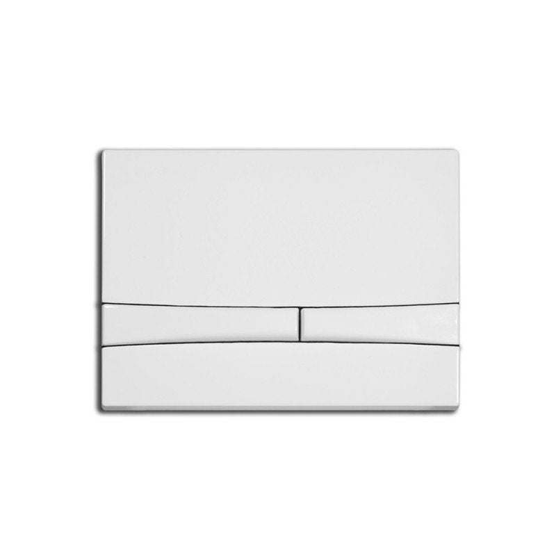 Betätigungsplatte für 2-Mengen-Spülung Weiß