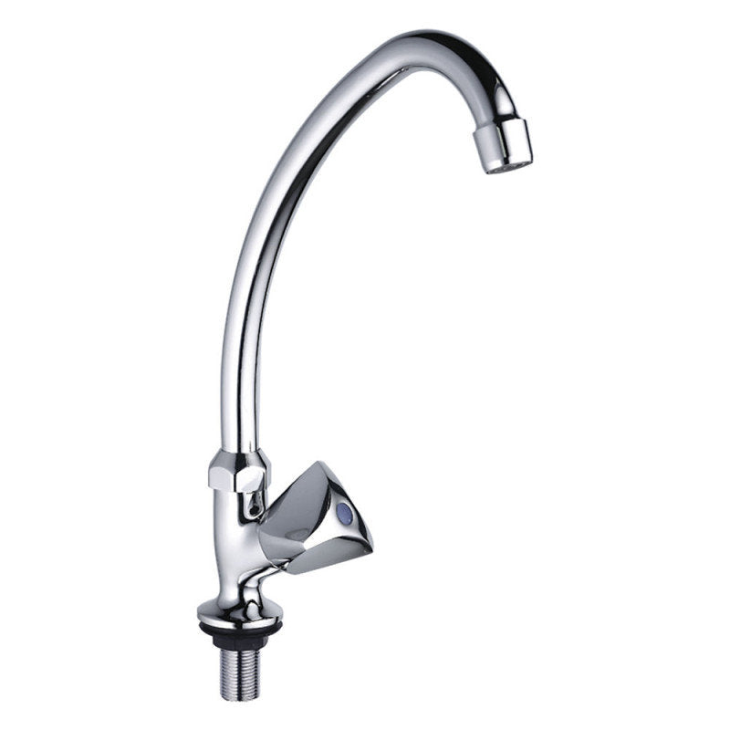 Kaltwasserhahn mit Drehgriff 1/2" Chrom