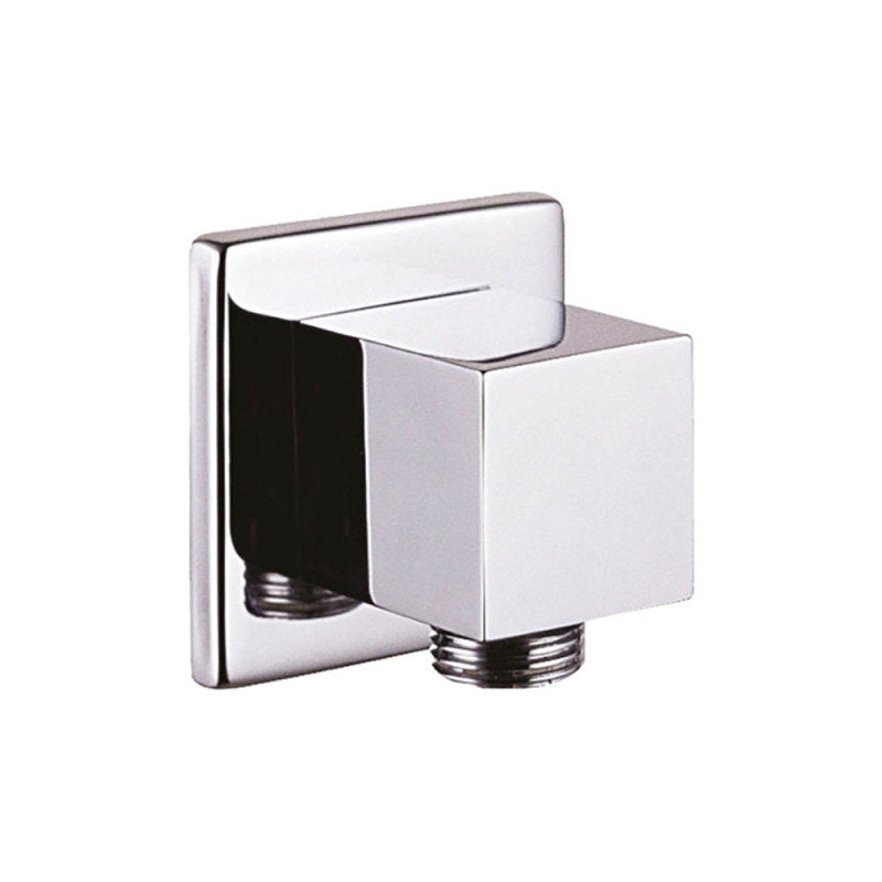 Chrom Messing Wandanschlussbogen Eckig Wandbogen Außengewinde