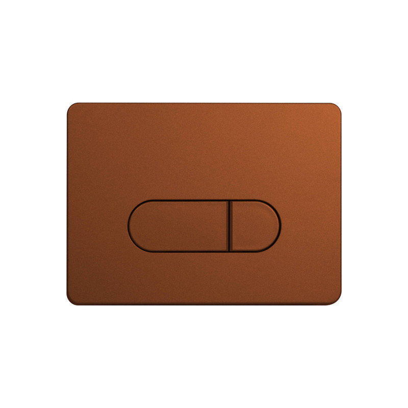 Betätigungsplatte für 2-Mengen-Spülung Bronze Matt