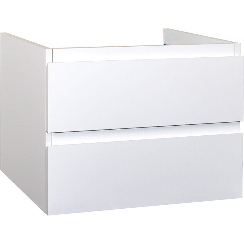 Badezimmer Unterschrank 80 cm Weiß matt