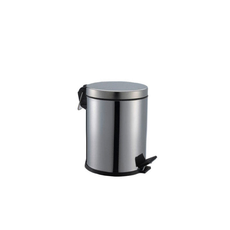 Treteimer Mülleimer 3L Chrom