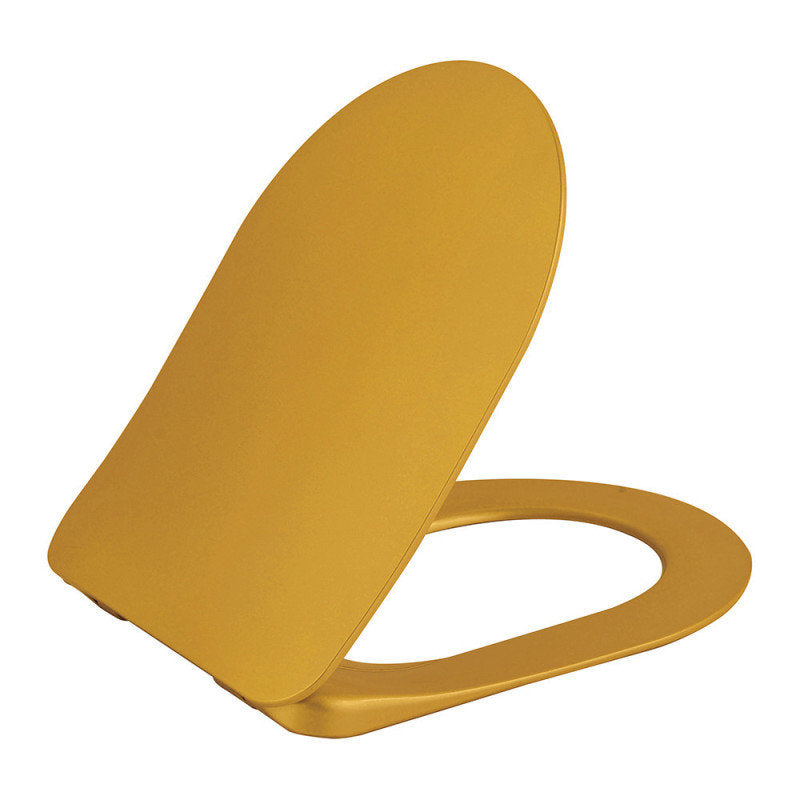 WC Sitz Toilettensitz Absenkautomatik Softclose Gold