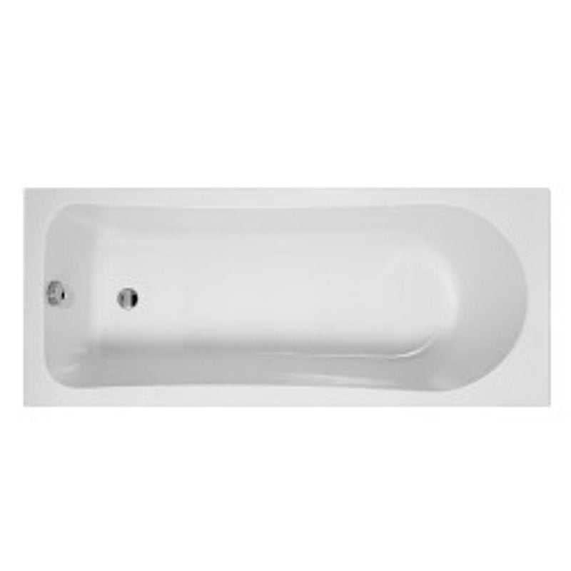 Acryl-Badewanne Weiß (TxBxH) 160 x 70 x 60 cm