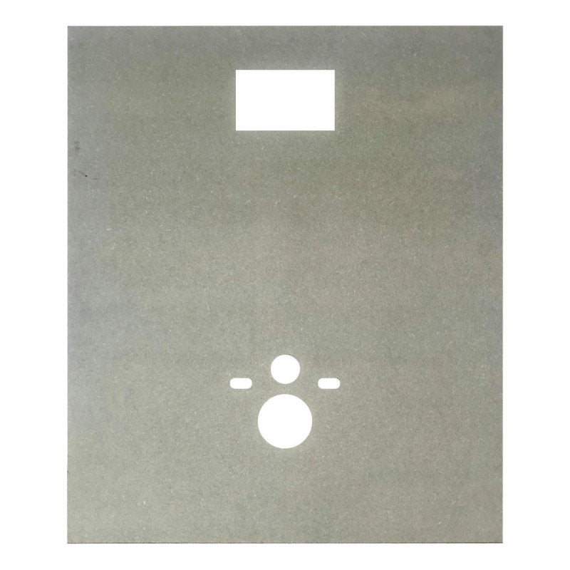 MDF Platte Hänge WC Vorwandplatte 1,2m x 1m x 15mm passend für Geberit-Elemente