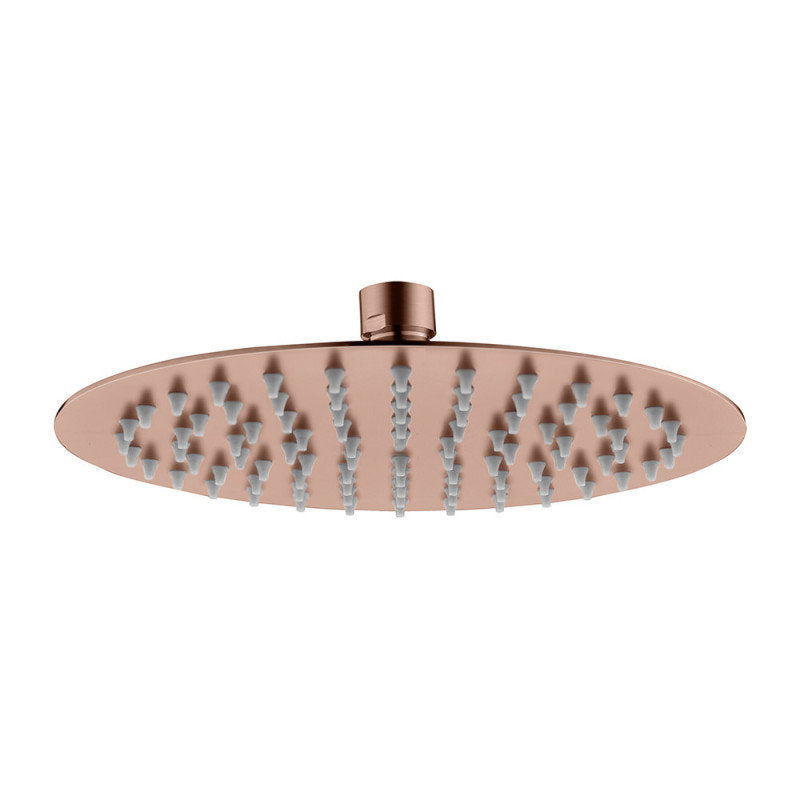 Regendusche Brause rund Kupfer gebürstet Ø30 cm