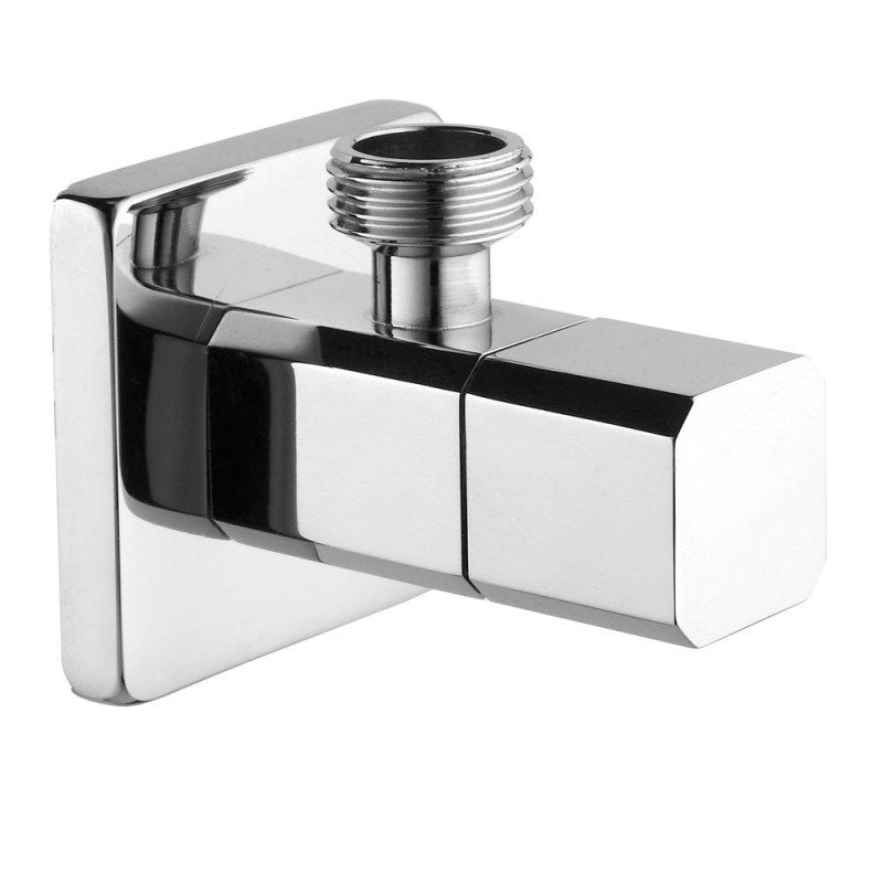 Eckregulierventil eckig Eckventil Absperrventil Armatur 1/2“ x 3/8“ mit Rosett