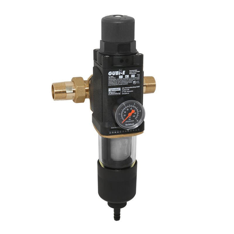 Rückspül-Schutzfilter mit Druckminderer Hauswasserstation Filter
