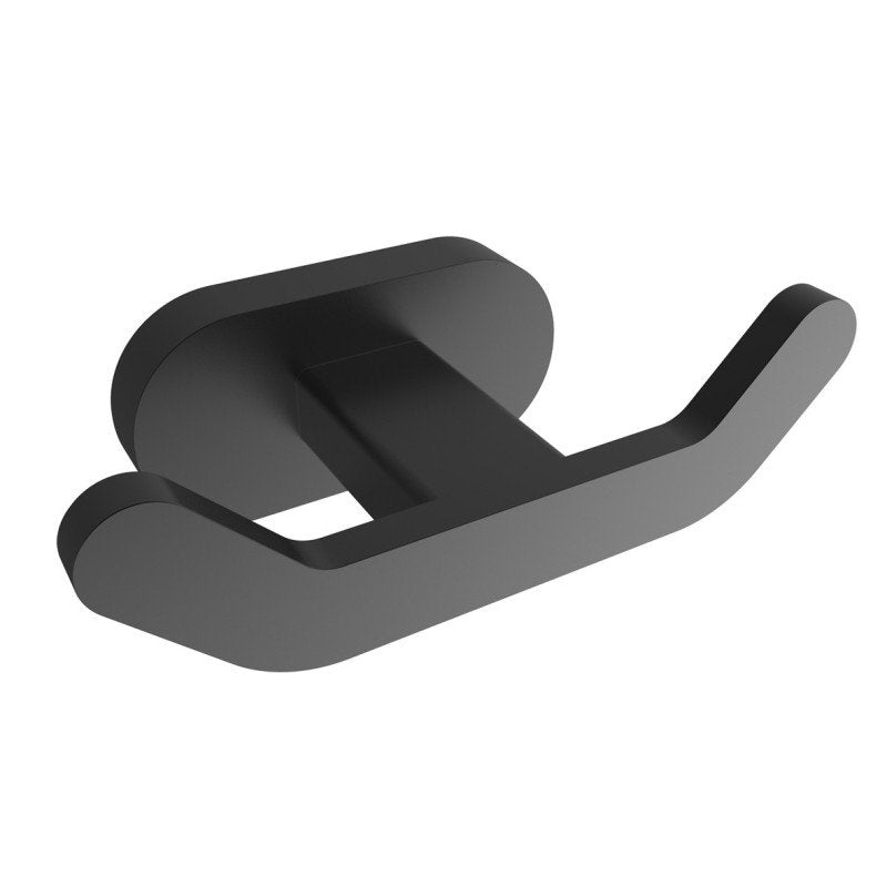 Doppel Wandhaken Schwarz