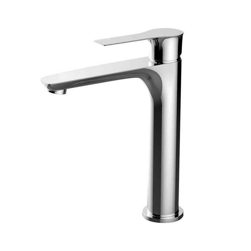 Waschtischarmatur Badarmatur für hohes Waschbecken Chrom